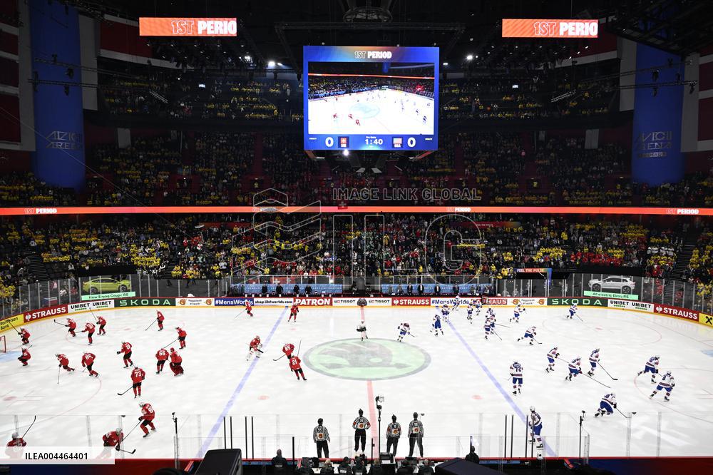 ICE HOCKEY WC GOLD MEDAL GAME SWITZERLAND-USA