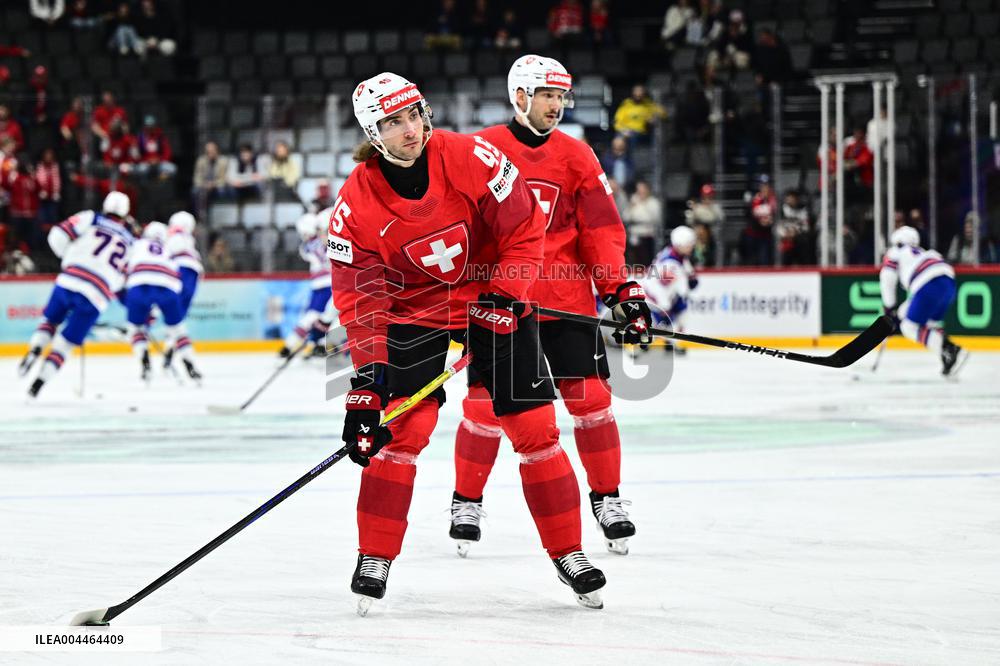 ICE HOCKEY WC GOLD MEDAL GAME SWITZERLAND-USA