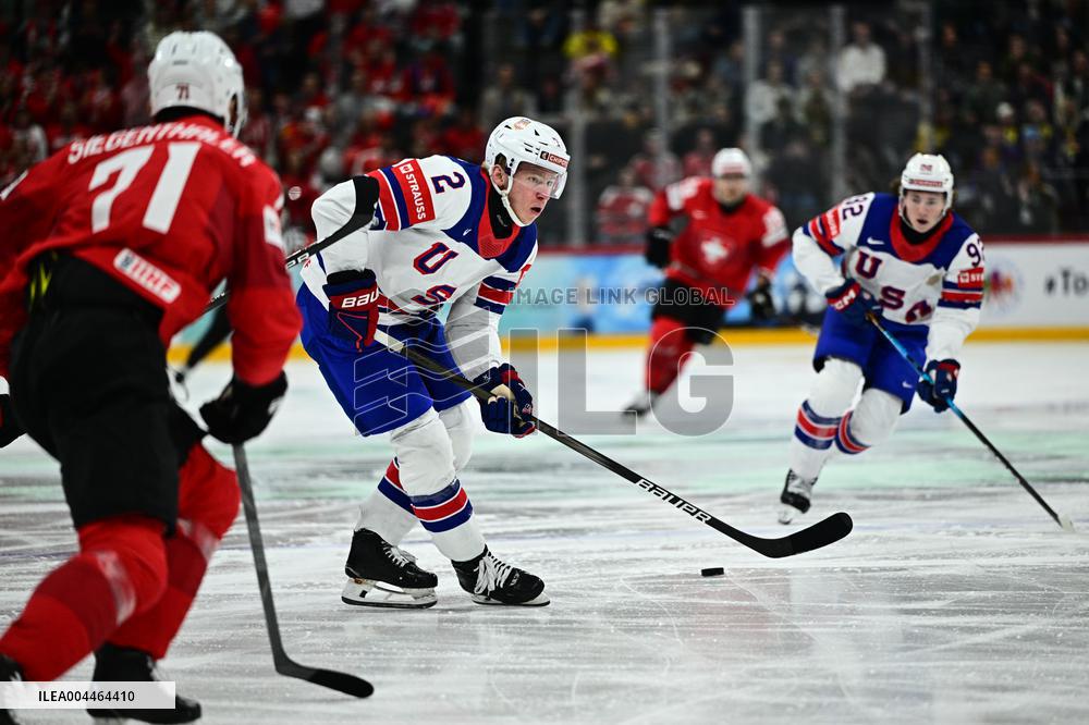 ICE HOCKEY WC GOLD MEDAL GAME SWITZERLAND-USA