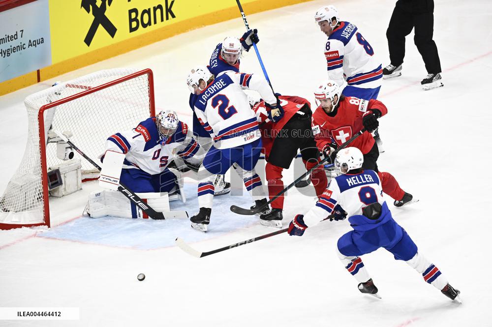 ICE HOCKEY WC GOLD MEDAL GAME SWITZERLAND-USA