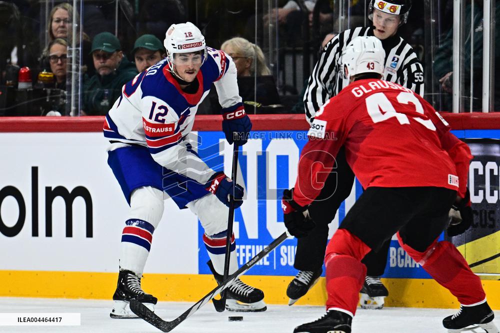 ICE HOCKEY WC GOLD MEDAL GAME SWITZERLAND-USA