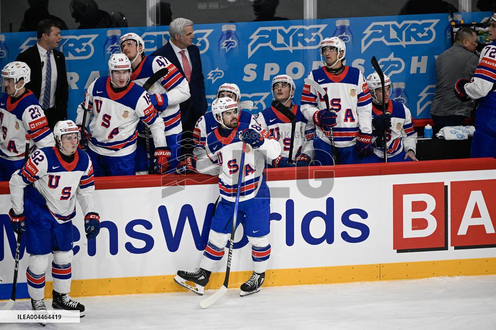 ICE HOCKEY WC GOLD MEDAL GAME SWITZERLAND-USA