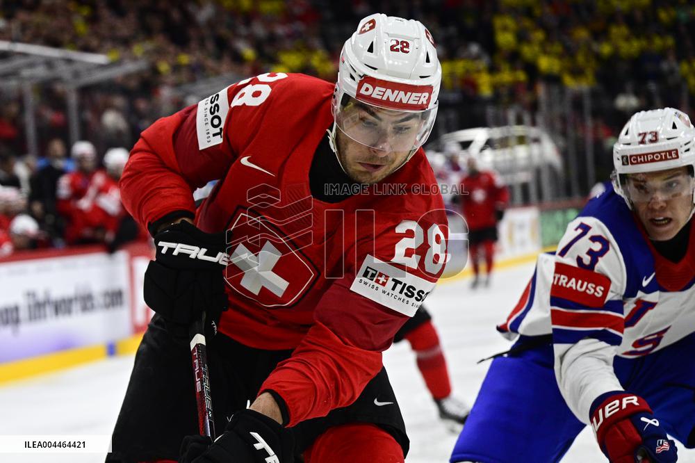 ICE HOCKEY WC GOLD MEDAL GAME SWITZERLAND-USA