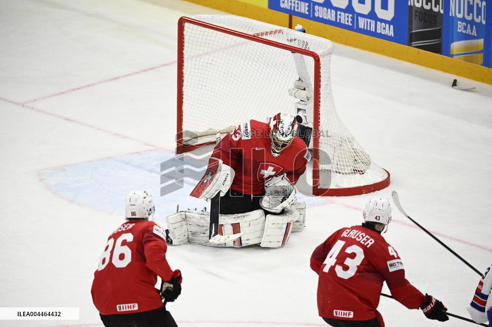 ICE HOCKEY WC GOLD MEDAL GAME SWITZERLAND-USA