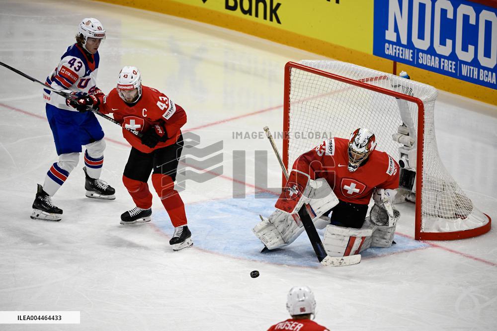 ICE HOCKEY WC GOLD MEDAL GAME SWITZERLAND-USA