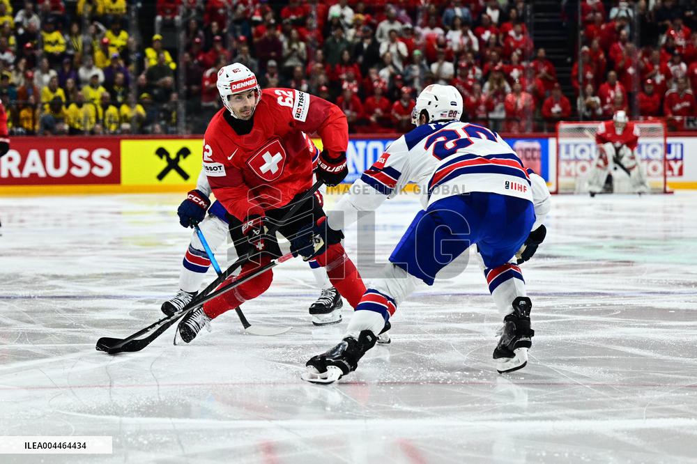 ICE HOCKEY WC GOLD MEDAL GAME SWITZERLAND-USA