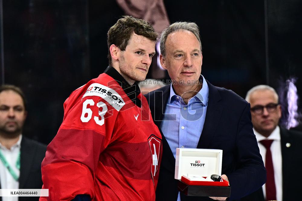 ICE HOCKEY WC GOLD MEDAL GAME SWITZERLAND-USA