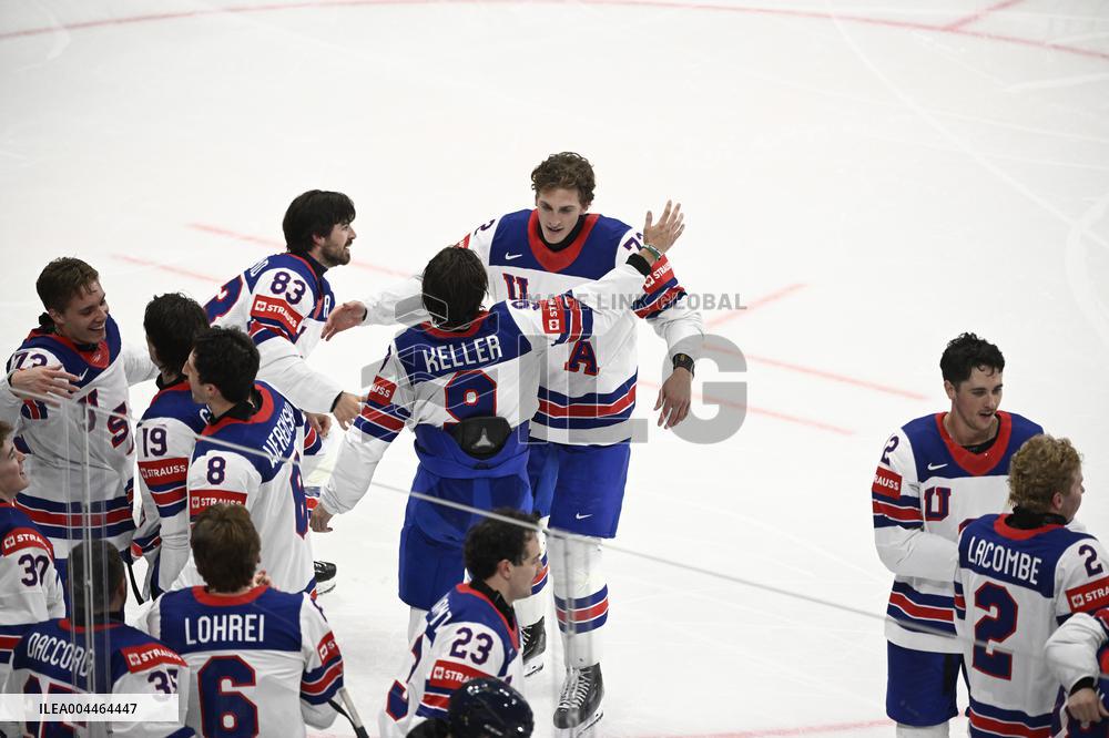 ICE HOCKEY WC GOLD MEDAL GAME SWITZERLAND-USA