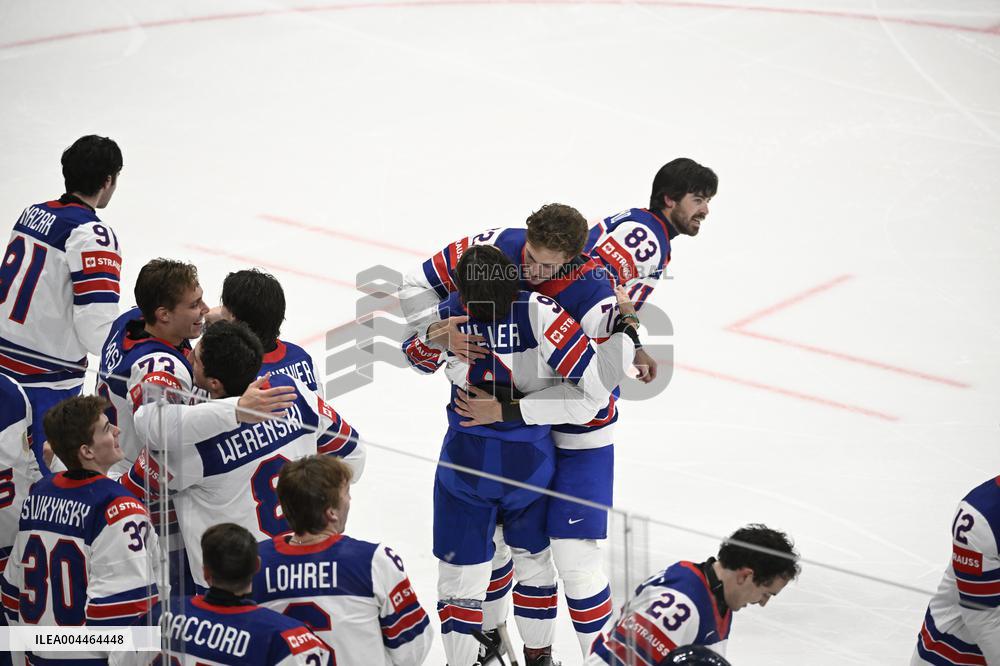 ICE HOCKEY WC GOLD MEDAL GAME SWITZERLAND-USA