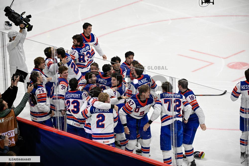 ICE HOCKEY WC GOLD MEDAL GAME SWITZERLAND-USA