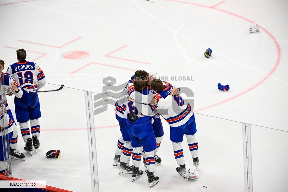 ICE HOCKEY WC GOLD MEDAL GAME SWITZERLAND-USA