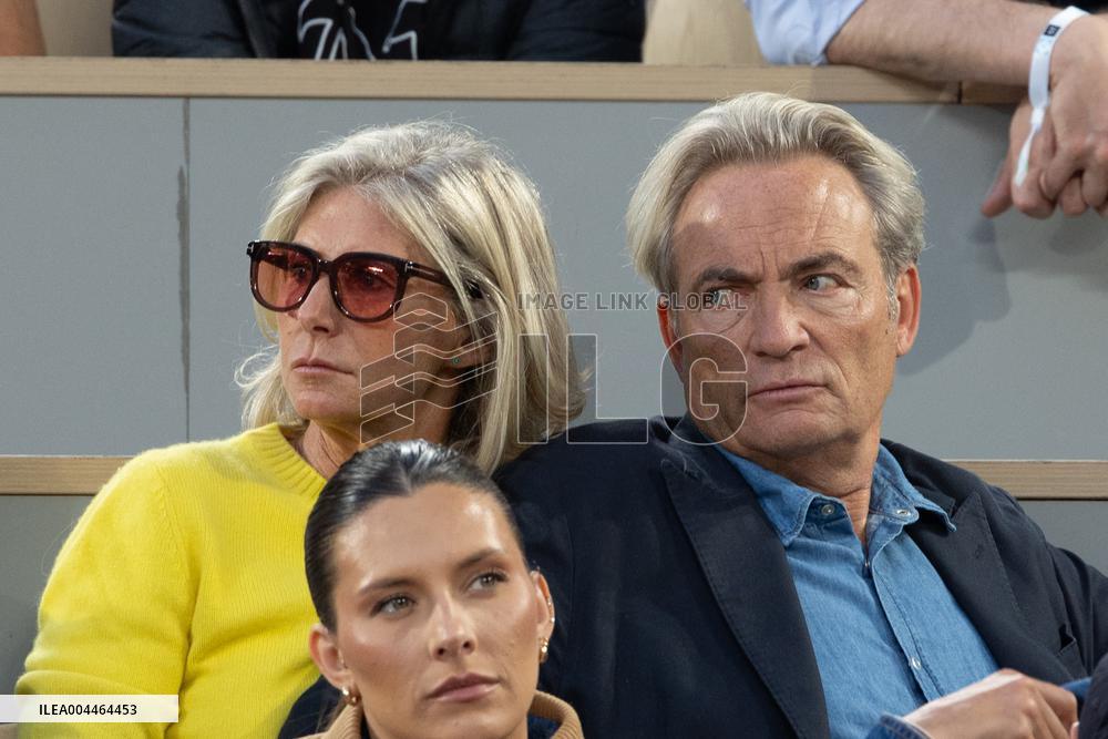 2025 French Open - Celebrities In Stand Day 1 NB