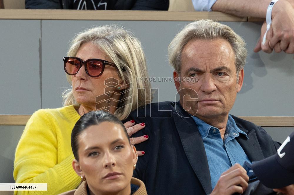 2025 French Open - Celebrities In Stand Day 1 NB