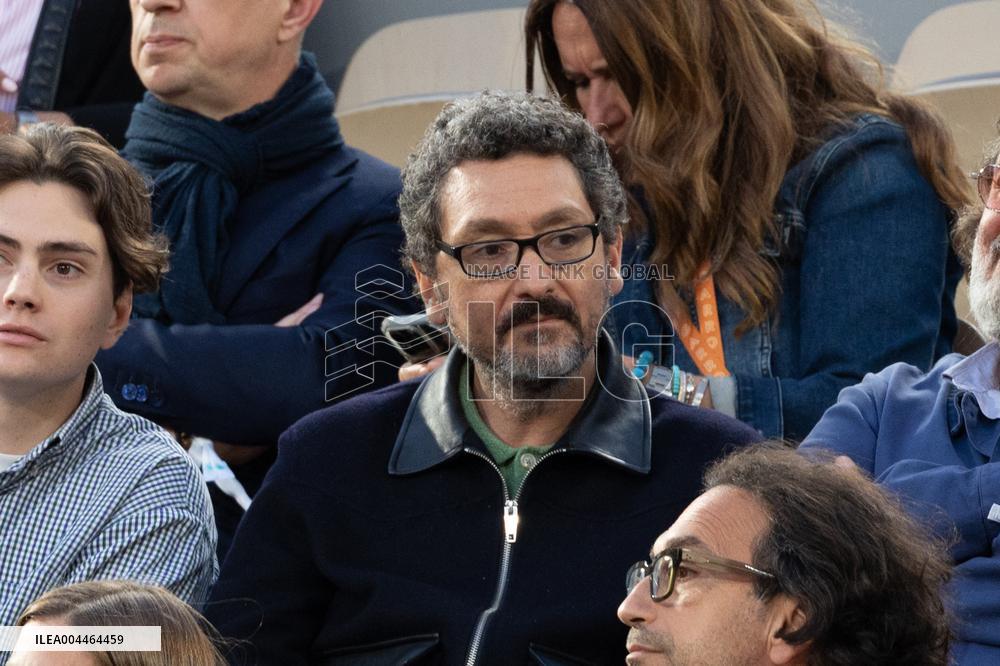 2025 French Open - Celebrities In Stand Day 1 NB