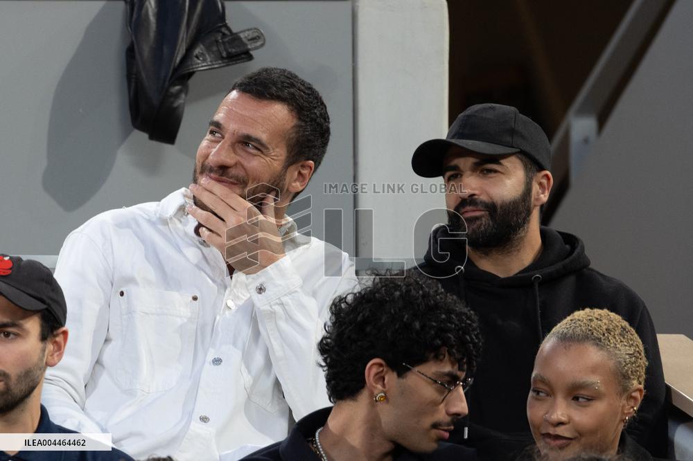 2025 French Open - Celebrities In Stand Day 1 NB