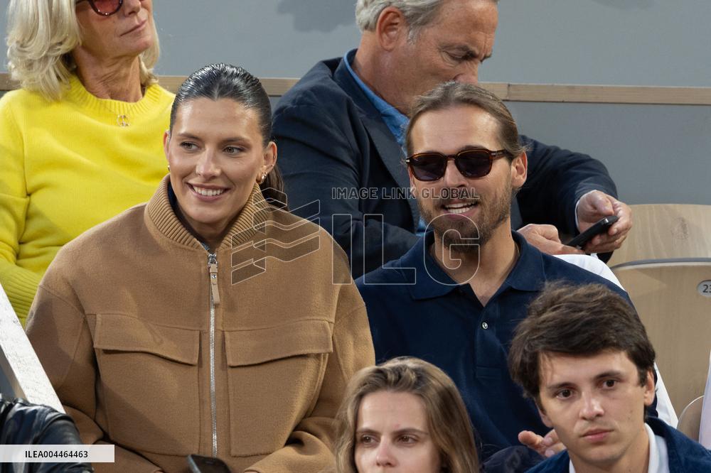 2025 French Open - Celebrities In Stand Day 1 NB