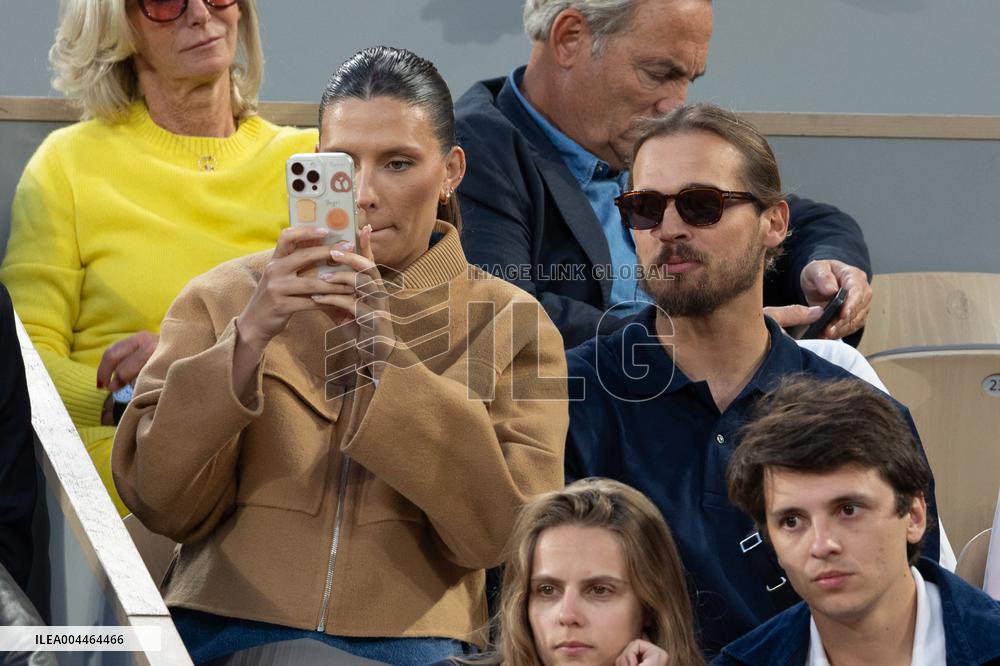 2025 French Open - Celebrities In Stand Day 1 NB