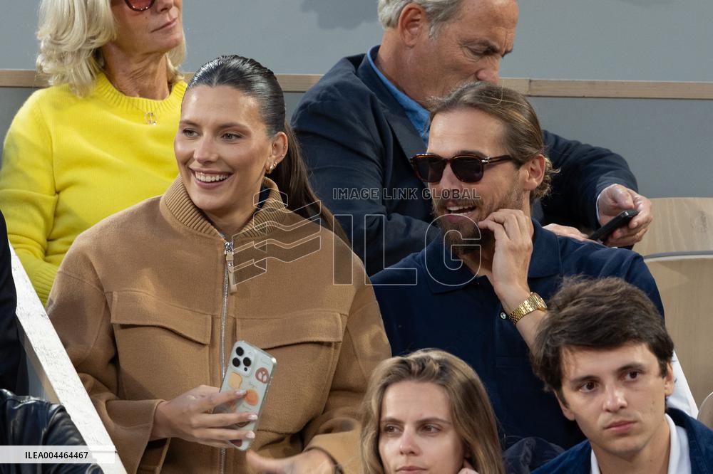 2025 French Open - Celebrities In Stand Day 1 NB
