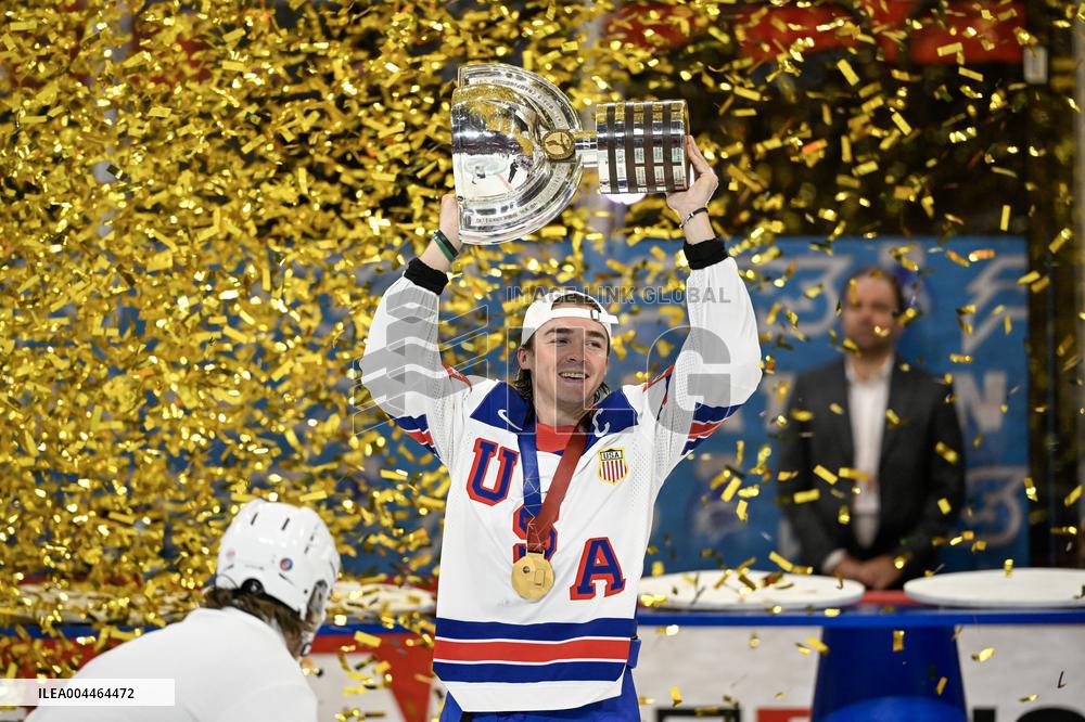 ICE HOCKEY WC GOLD MEDAL GAME SWITZERLAND-USA