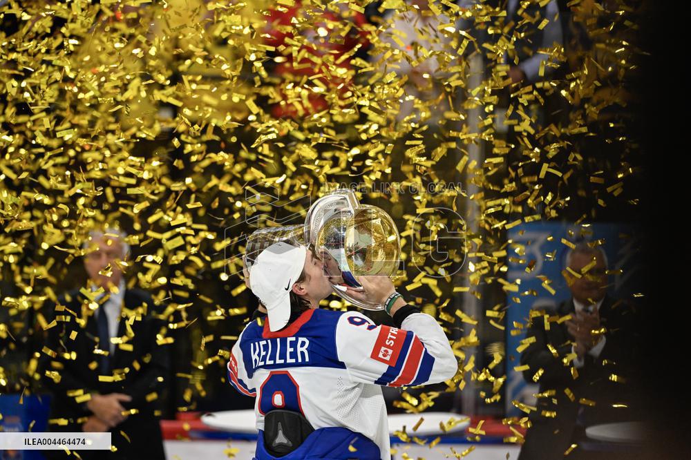 ICE HOCKEY WC GOLD MEDAL GAME SWITZERLAND-USA