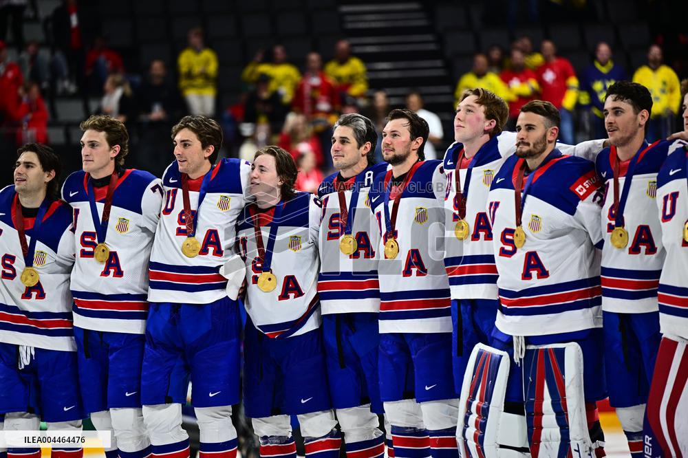 ICE HOCKEY WC GOLD MEDAL GAME SWITZERLAND-USA