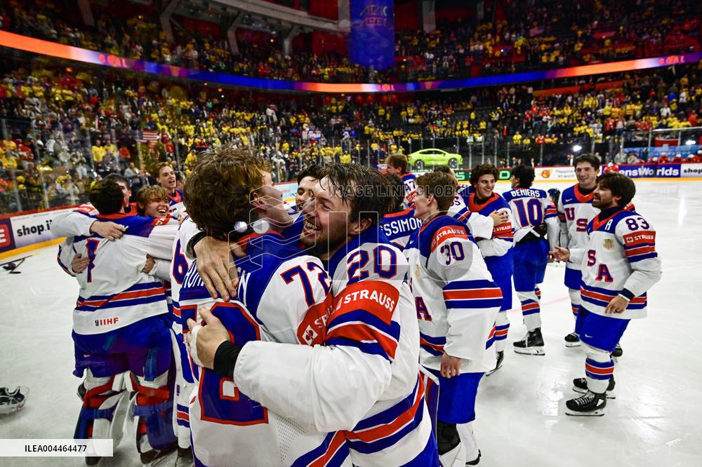 ICE HOCKEY WC GOLD MEDAL GAME SWITZERLAND-USA