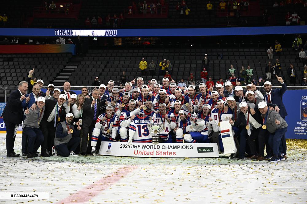 ICE HOCKEY WC GOLD MEDAL GAME SWITZERLAND-USA