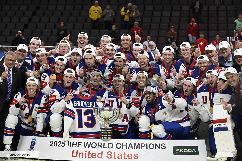 ICE HOCKEY WC GOLD MEDAL GAME SWITZERLAND-USA
