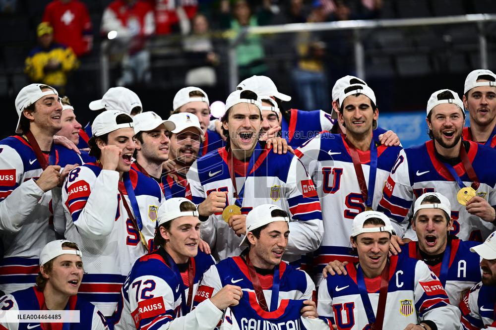 ICE HOCKEY WC GOLD MEDAL GAME SWITZERLAND-USA