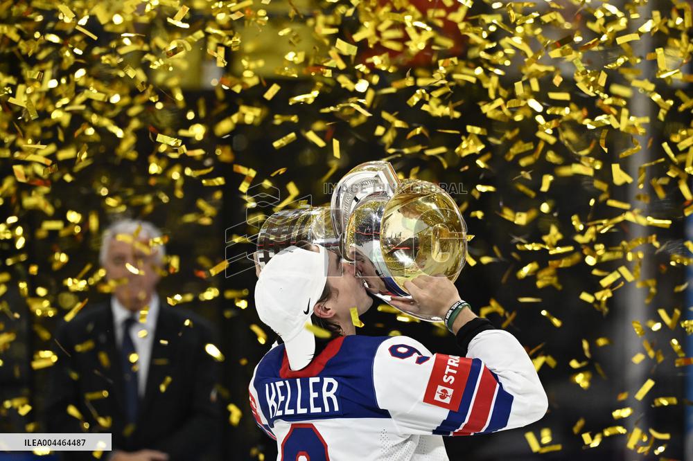 ICE HOCKEY WC GOLD MEDAL GAME SWITZERLAND-USA