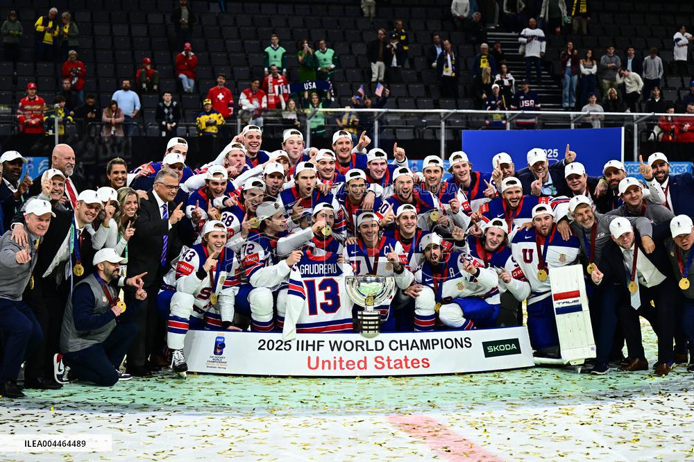 ICE HOCKEY WC GOLD MEDAL GAME SWITZERLAND-USA