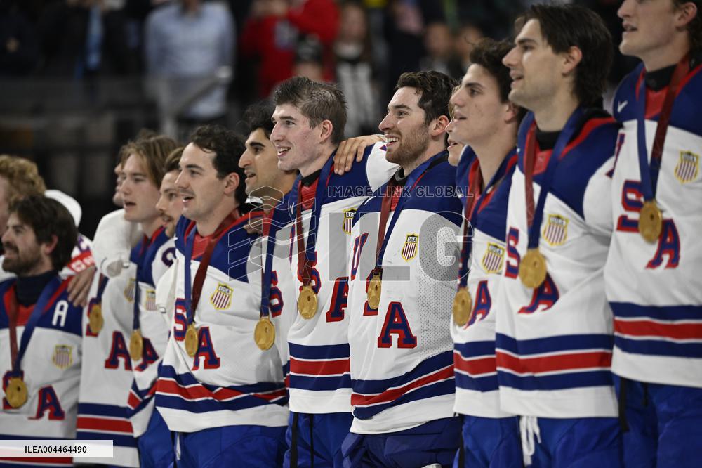 ICE HOCKEY WC GOLD MEDAL GAME SWITZERLAND-USA