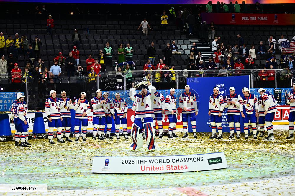 ICE HOCKEY WC GOLD MEDAL GAME SWITZERLAND-USA