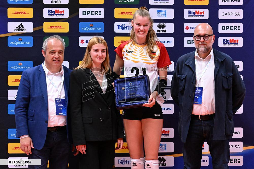 VOLLEY - Amichevole - AIA AeQuilibrium Cup Women Elite - Italy vs Germany