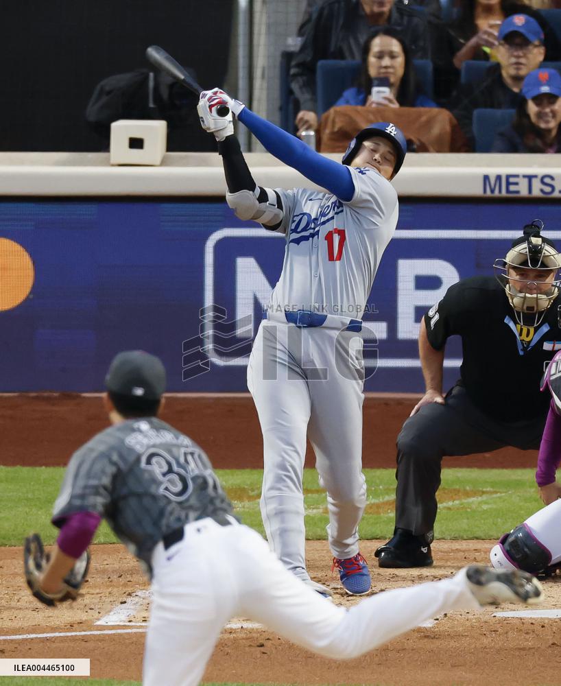 CORRECTED: Baseball: Dodgers vs. Mets