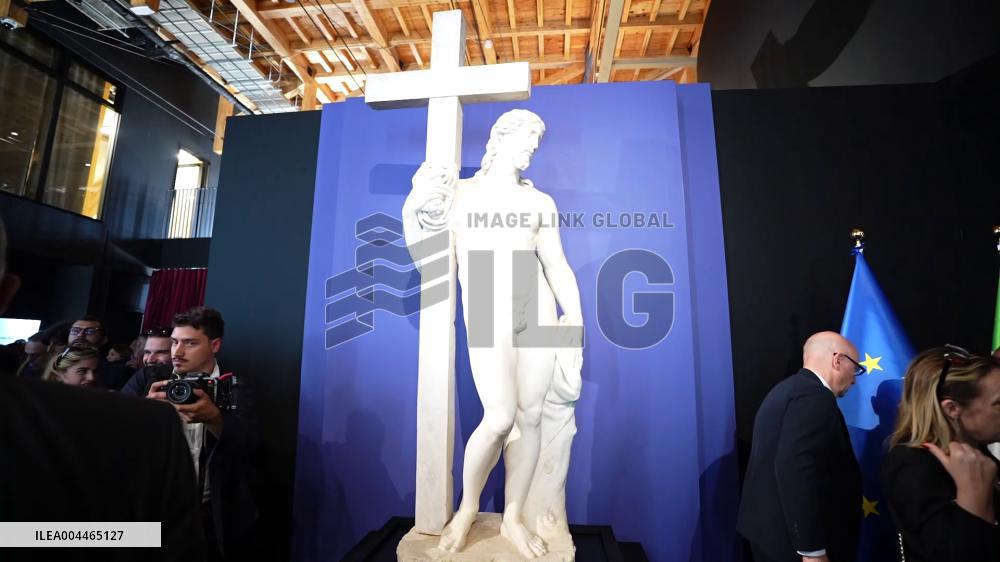 Risen Christ displayed at Osaka expo