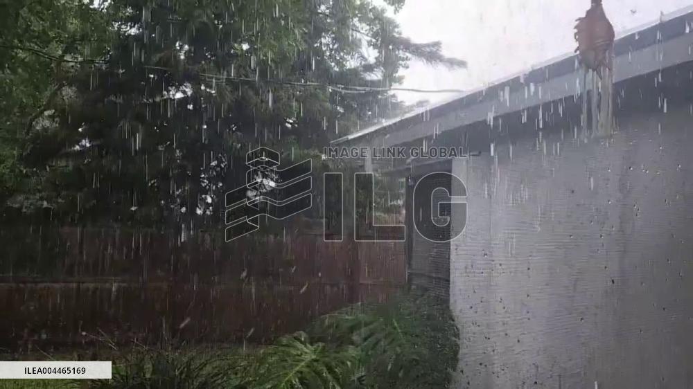 US: Severe Storms Slam Central Florida With Hail and High Winds 2