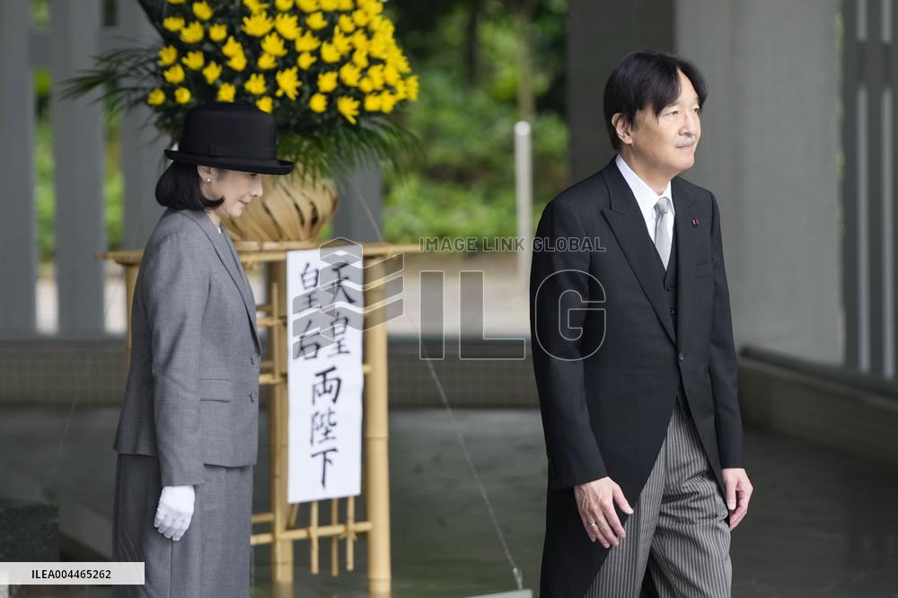 Memorial service for unidentified Japanese war dead
