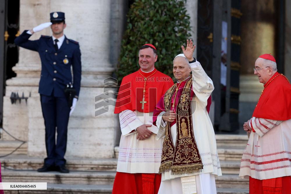 Pope Leo XIV Visits Basilica of St. Mary Major - Rome