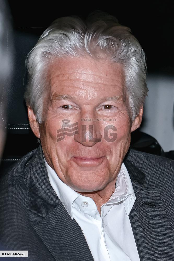 Richard Gere Arrives At Dalai Lama - The Wisdom Of Happiness Screening - Milan
