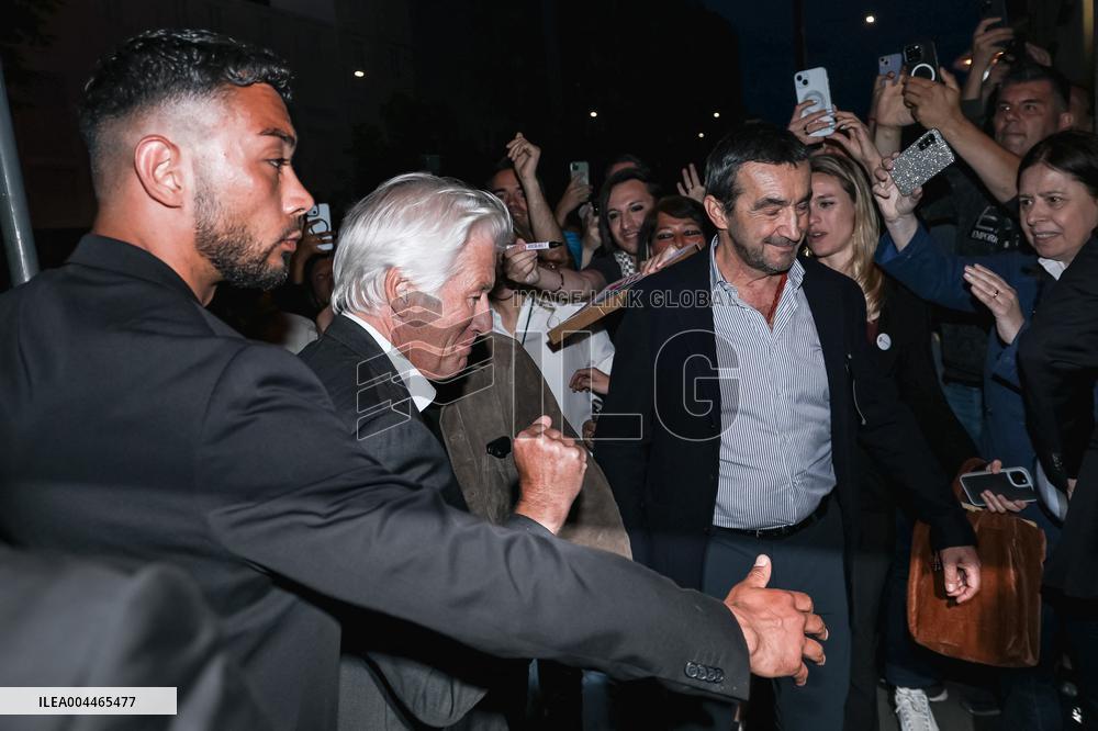 Richard Gere Arrives At Dalai Lama - The Wisdom Of Happiness Screening - Milan