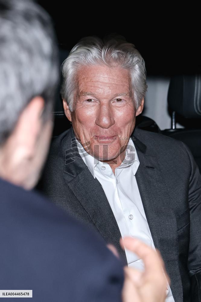 Richard Gere Arrives At Dalai Lama - The Wisdom Of Happiness Screening - Milan