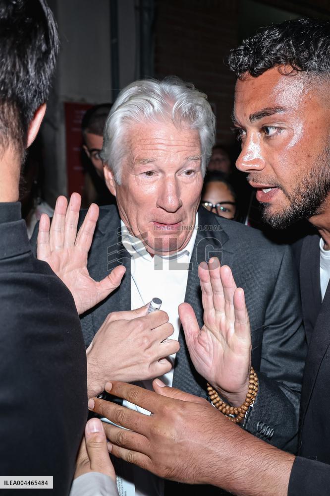 Richard Gere Arrives At Dalai Lama - The Wisdom Of Happiness Screening - Milan