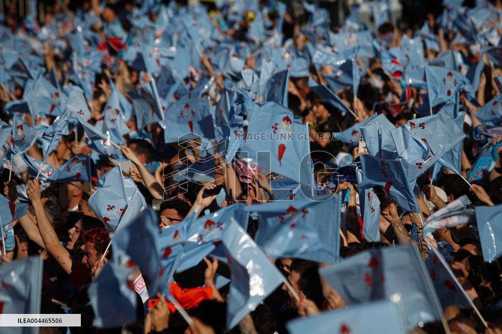 RC Celta De Vigo Celebrates Its Return To European Competition