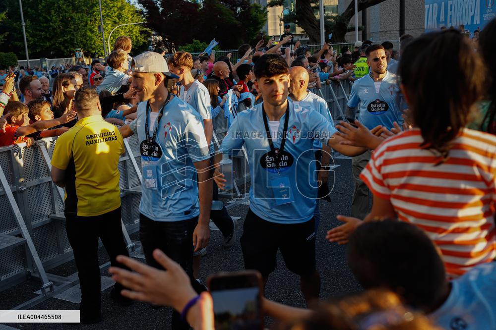 RC Celta De Vigo Celebrates Its Return To European Competition