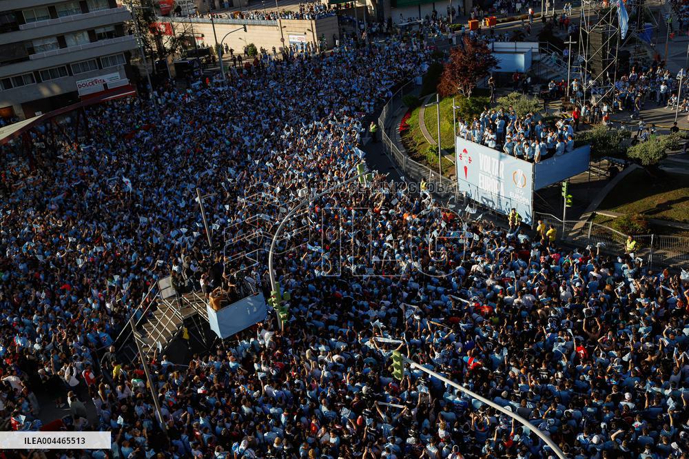 RC Celta De Vigo Celebrates Its Return To European Competition