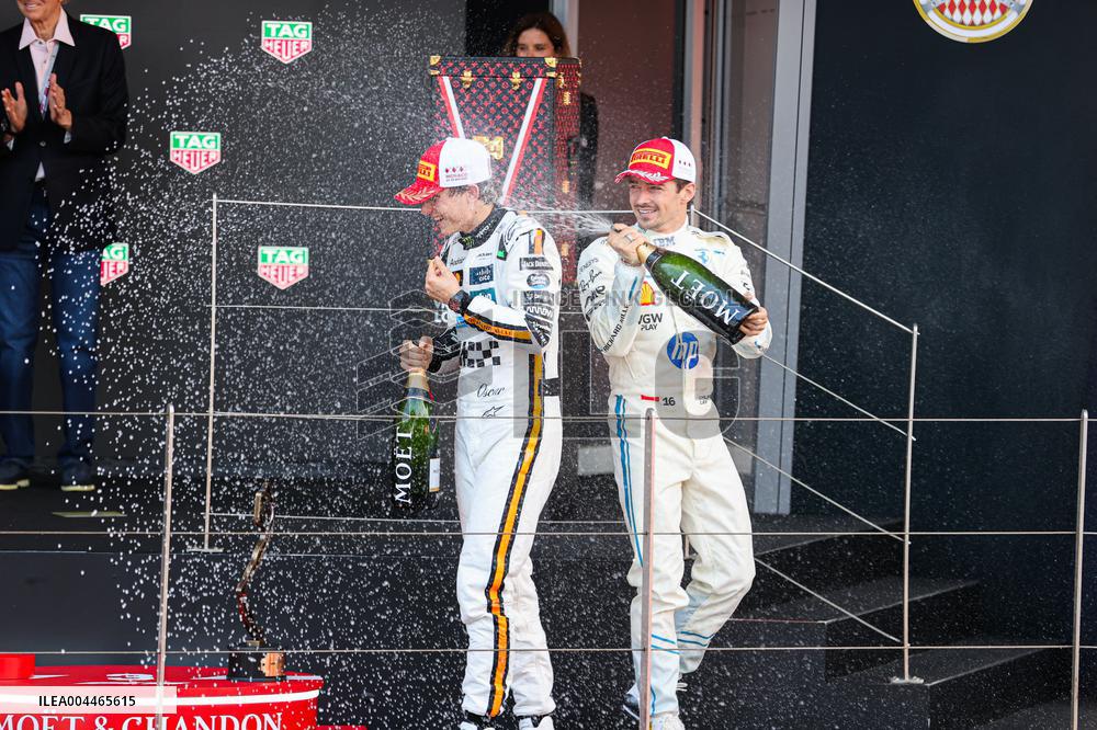 Royals At Monaco Grand Prix Podium - Monte Carlo