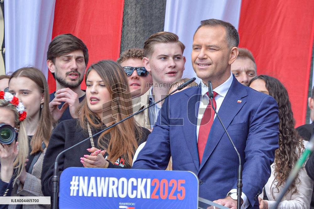 Karol Nawrocki Campaigns - Warsaw