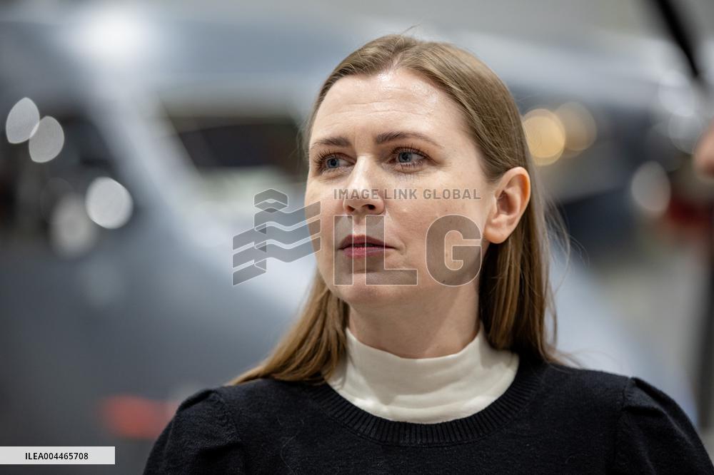 The Baltic defense ministers in Estonia