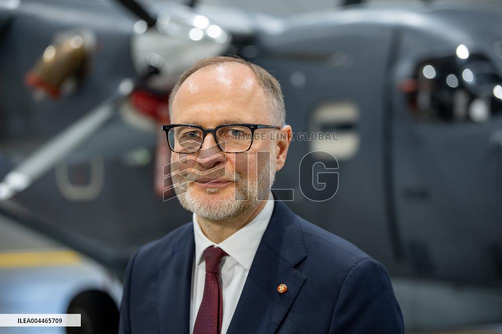 The Baltic defense ministers in Estonia